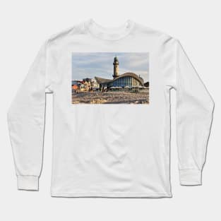 Tea Pot & Lighthouse in Warnemünde - Baltic Sea Long Sleeve T-Shirt